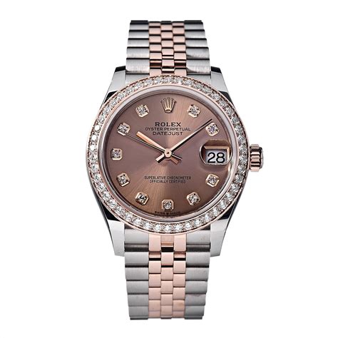 rolex datejust 31 everose rolesor|Rolex oyster steel watch.